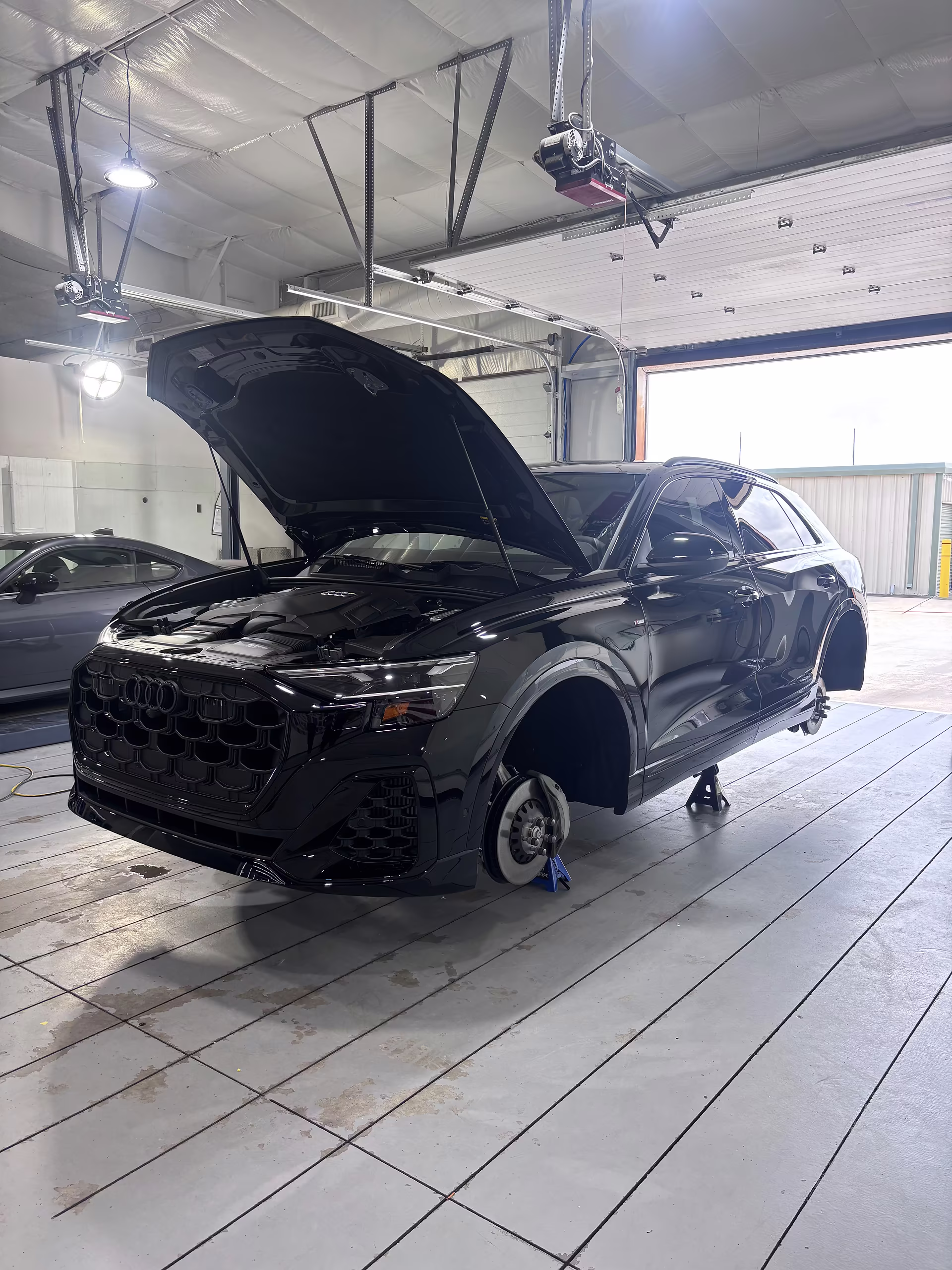 Engine Bay Service & New Tires